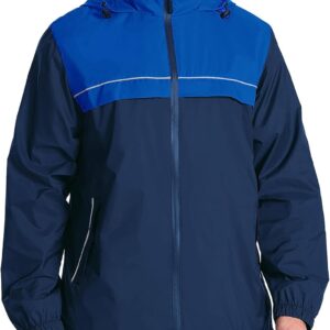 Waterproof Breathable Mesh Hooded Rain Jacket