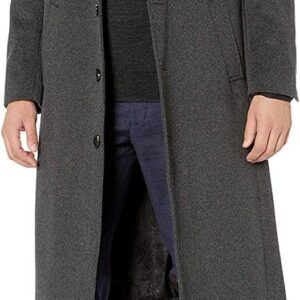 Luxury Wool Cashmere Single & Double-Breasted Full-Length Overcoat