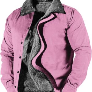 Big & Tall Full-Zip Trucker Sweatshirt Coat
