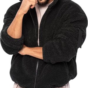 Long Full-Zip Hooded Cardigan Sweater Jacket