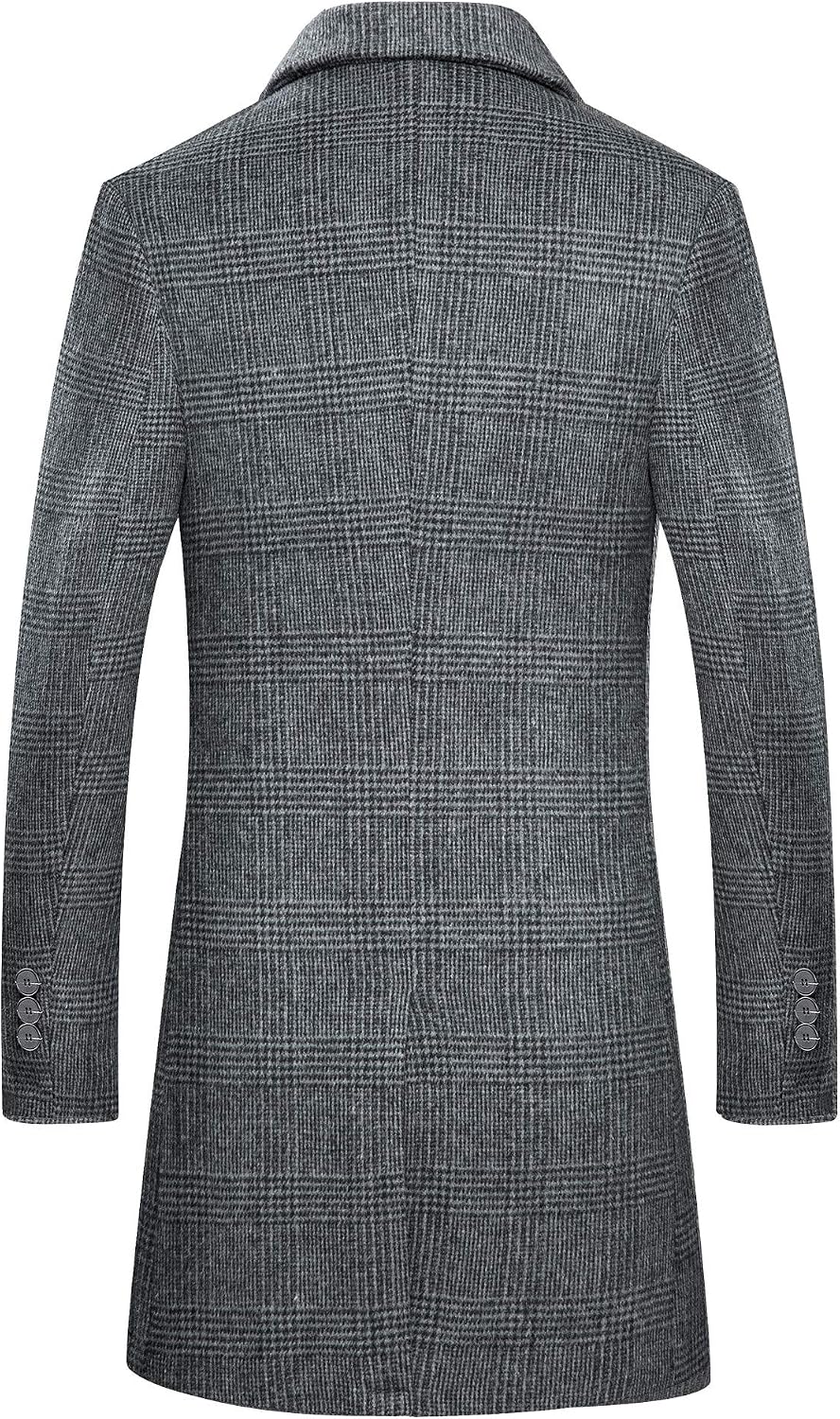 Classic Wool Peacoat with Windproof Buttons - Image 2